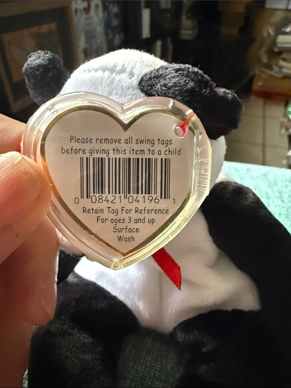 FORTUNE the Panda Ty Beanie Baby –